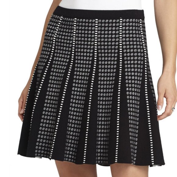 BCBGMaxAzria Yaz Piping Trim A-Line Skirt ASO Taylor Swift - Picture 5 of 12